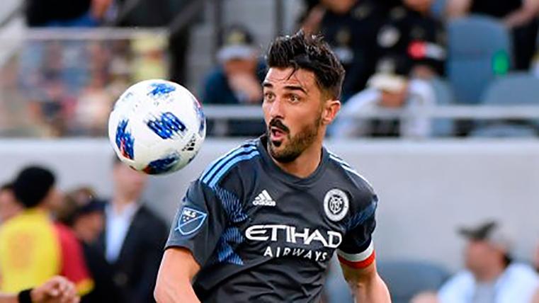 David Villa, in an image of archive
