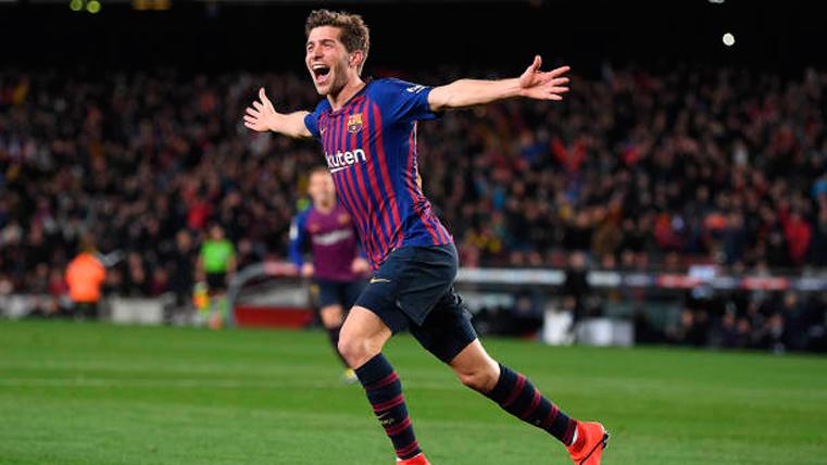 Sergi Roberto, talismán de los 6-1