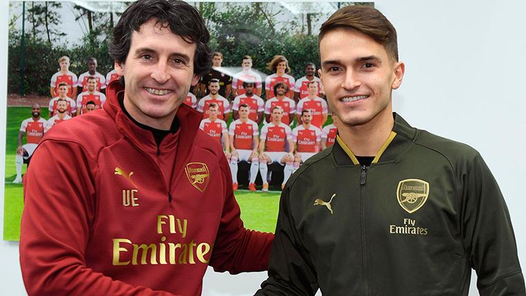 Denis Suárez, gathered again with Unai Emery in the Arsenal