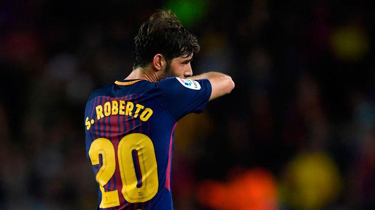 Sergi Roberto commanded two balloons to the stick in front of Valencia
