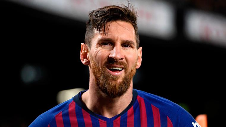 Leo Messi es duda para el Clásico