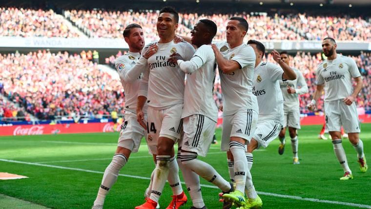 El Real Madrid fue mejor que el Atlético