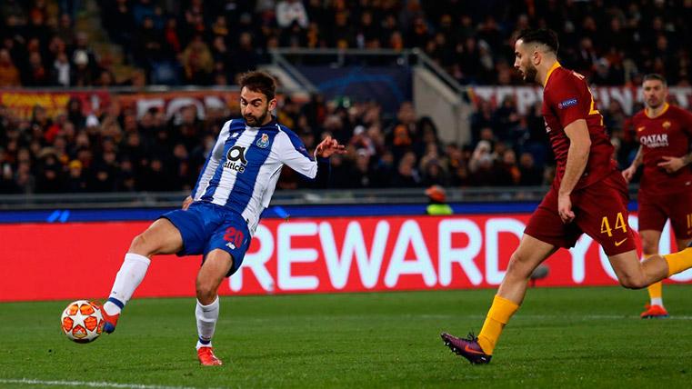 Adrián, reducing distances against the Rome in Champions League