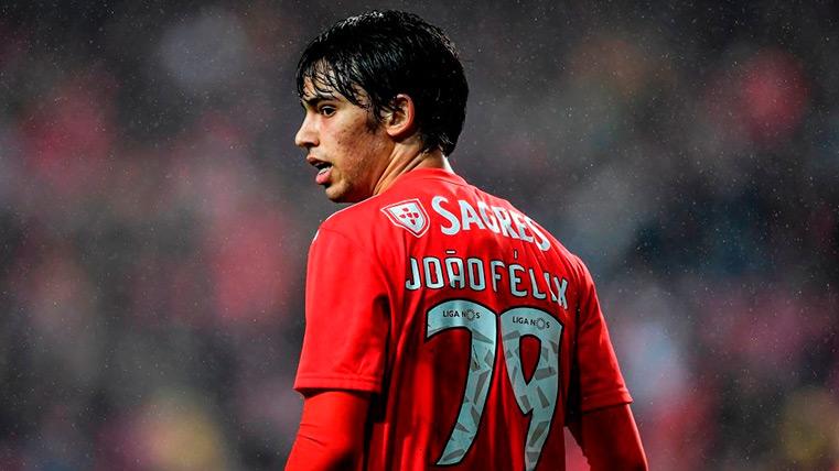 Joao Félix in a meeting with the Benfica