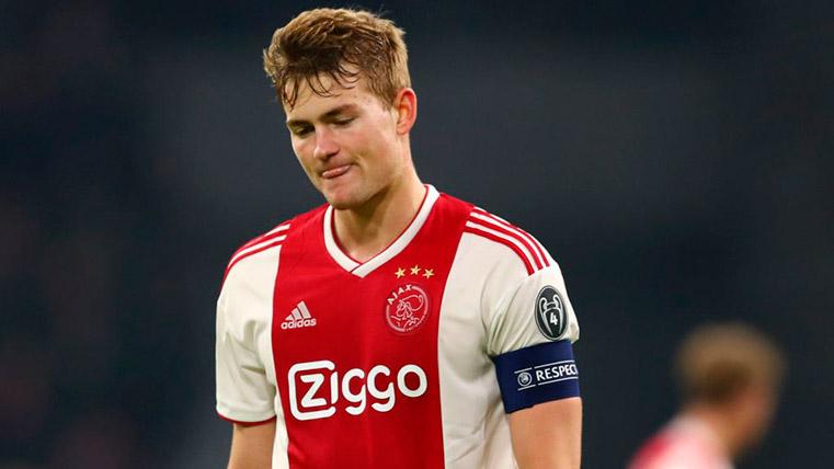 Matthijs Of Ligt, during the party against the Real Madrid in Champions