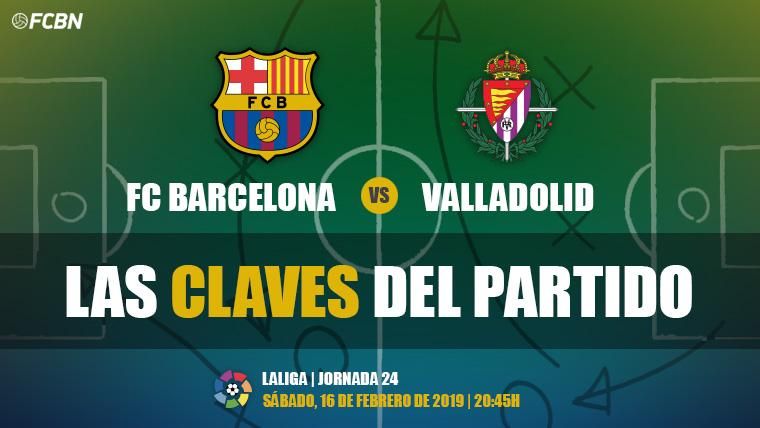 The keys of the FC Barcelona-Real Valladolid of LaLiga 2018-19