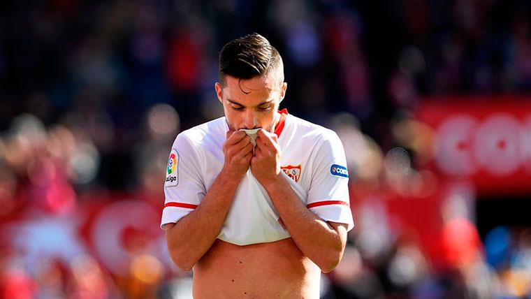 Pablo Sarabia, one of the stars of the Seville