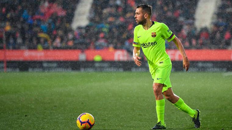 Jordi Alba, in the eleven ideal of the week of Champions