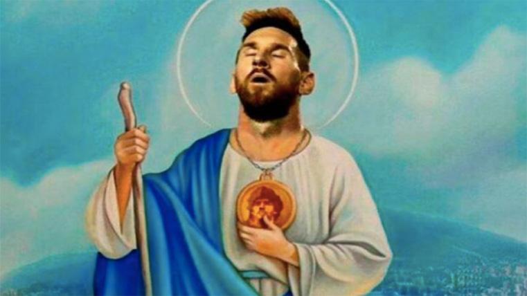 Messi, leading of the memes of the Seville-FC Barcelona