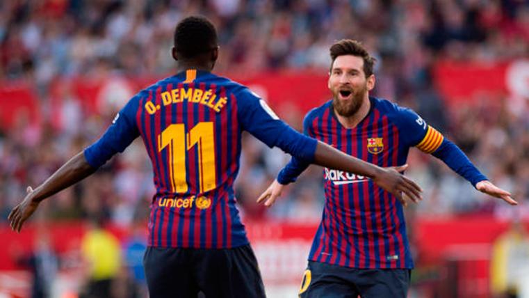 Dembélé Assisted to Leo Messi
