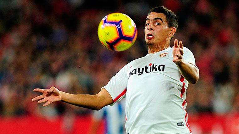 Ben Yedder, during a party