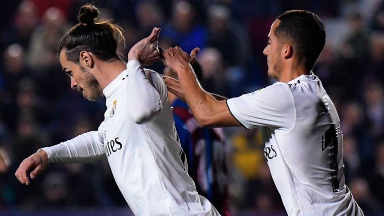 Gareth Bale ignora a Lucas cuando va a darle un abrazo