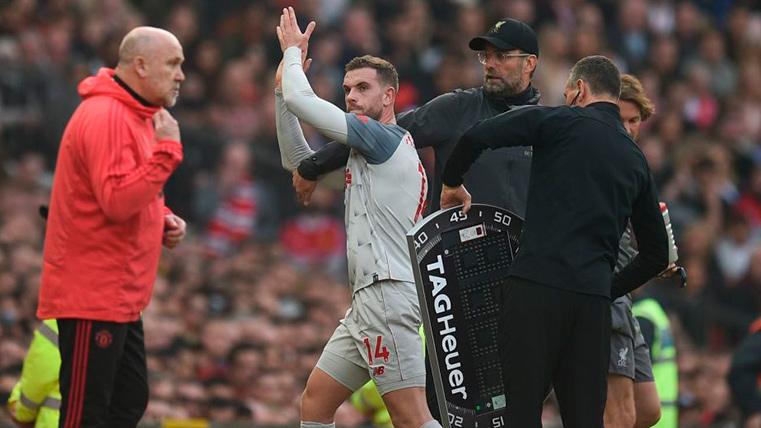 Henderson Did not want to greet to Klopp