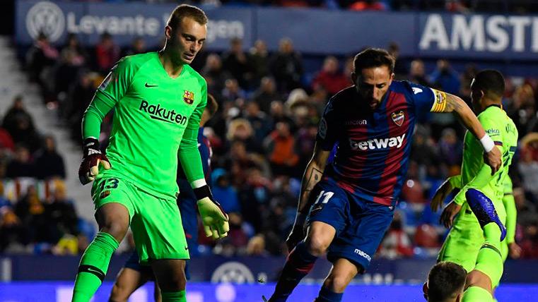 Jasper Cillessen in the party against the Raise