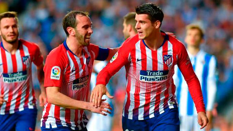 Morata sentenció a la Real Sociedad