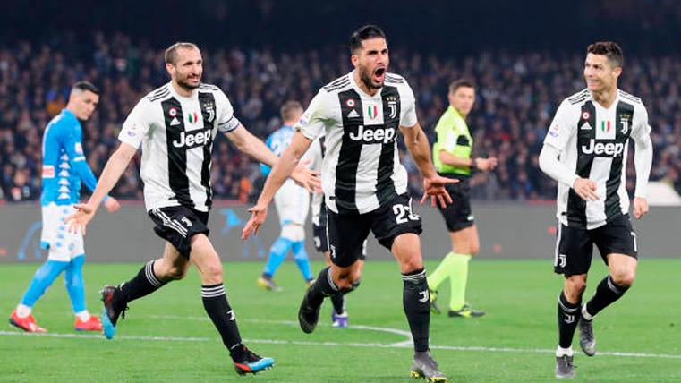 The Juventus defeated to the Naples
