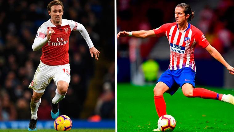 Natxo Monreal And Filipe Luis, possible signings of the FC Barcelona