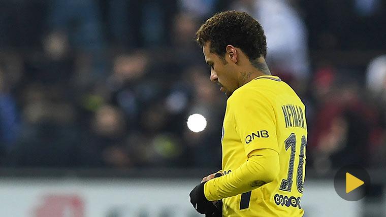 Neymar, in the sight
