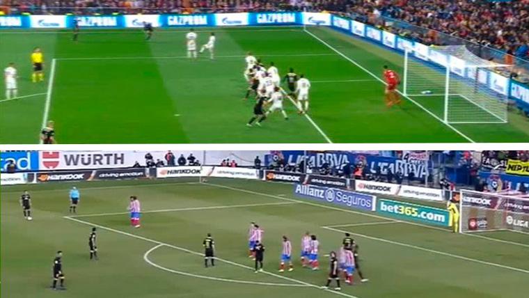 The goal of Schone, treaded to the of Messi to Courtois in 2012