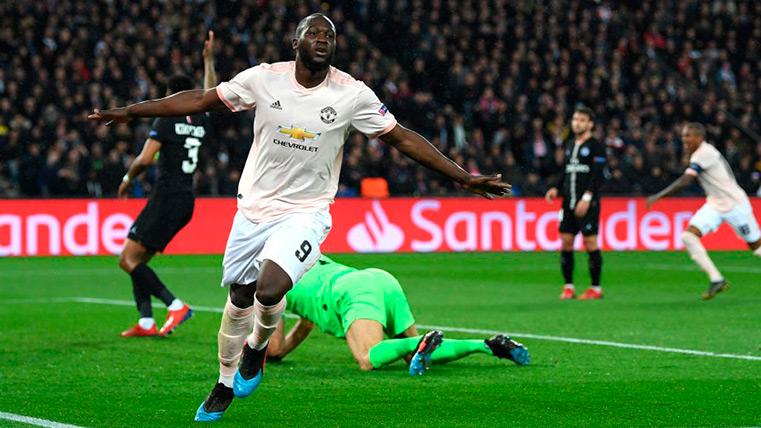 Lukaku Marked a doublet against the PSG
