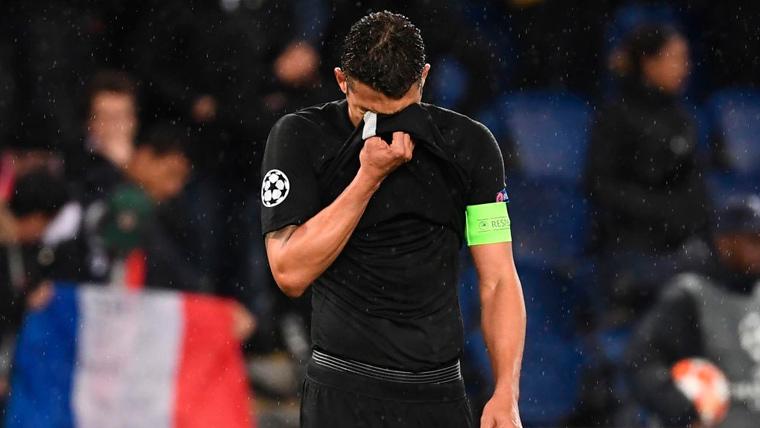 Thiago Silva regrets  after a defeat of the PSG