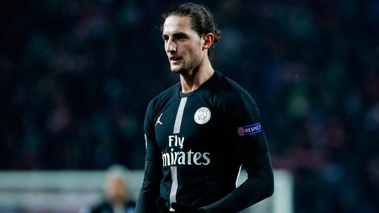 Rabiot In a crash with the PSG