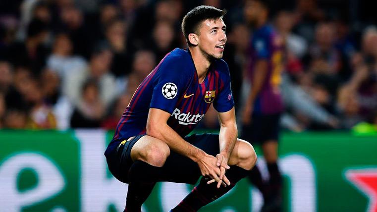 Lenglet In a crash with the Barcelona