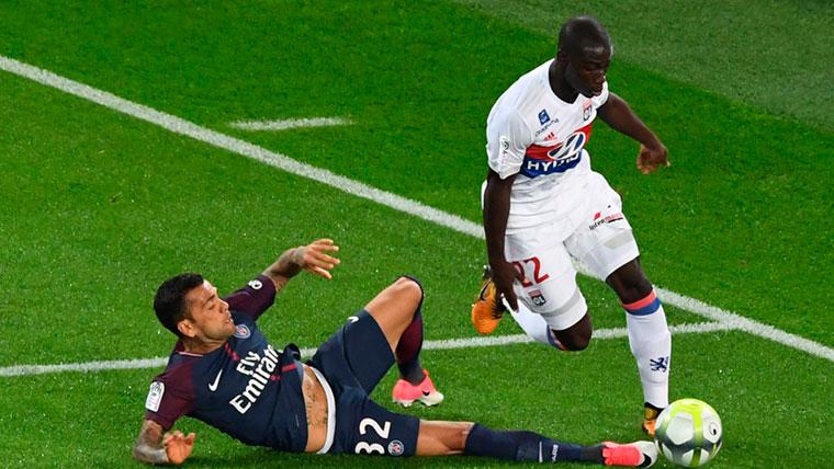 Mendy, in a party against the PSG