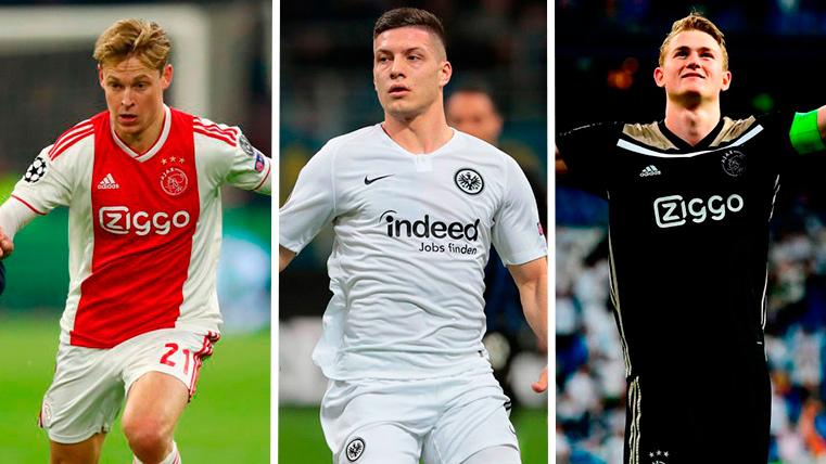 Jovic, Of Jong and Of Ligt could be the signings of the Barça