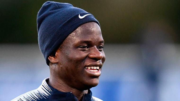 Kanté In the training of France