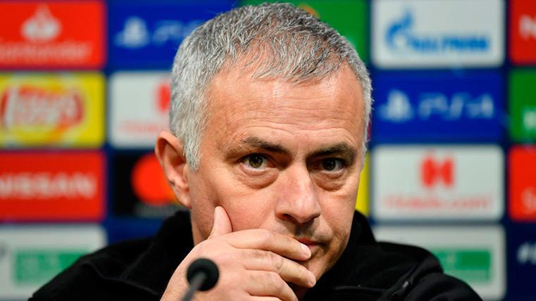 José Mourinho en rueda de prensa