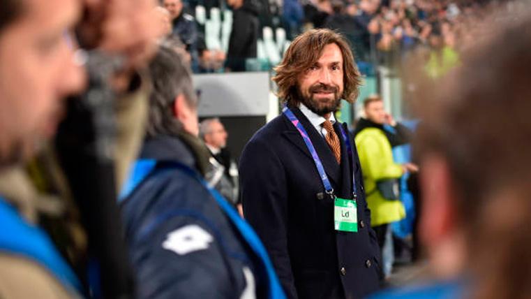 Andrea Pirlo, in an image of archive