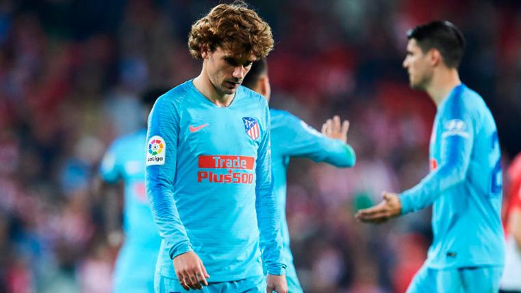 Griezmann And his fault of goal with the Athletic