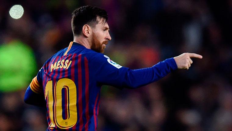 Leo Messi marked two goals, but 'Mark' did of his