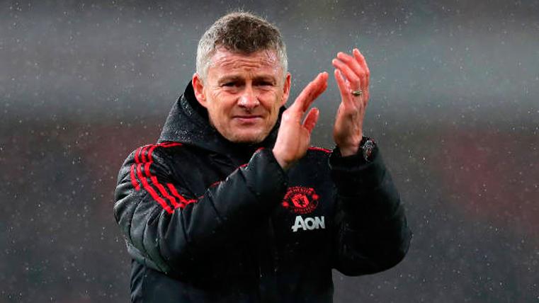 Solskjaer, técnico del United
