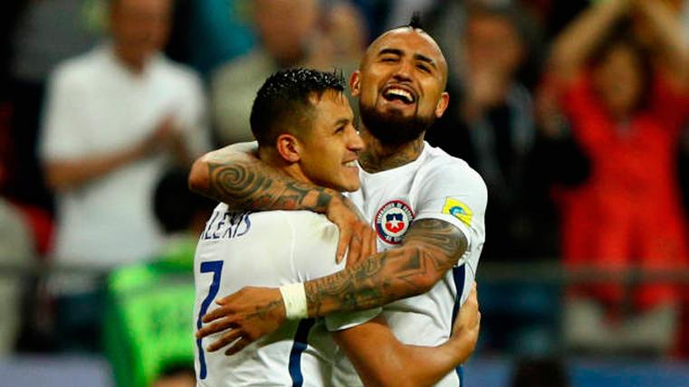 Alexis Sánchez, lesionado, no will be able to them to him see against Arturo Vidal