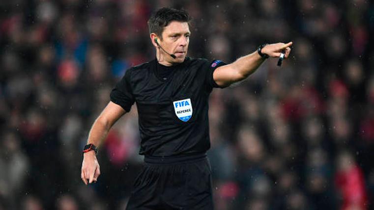 Gianluca Rocchi will direct the United-Barça