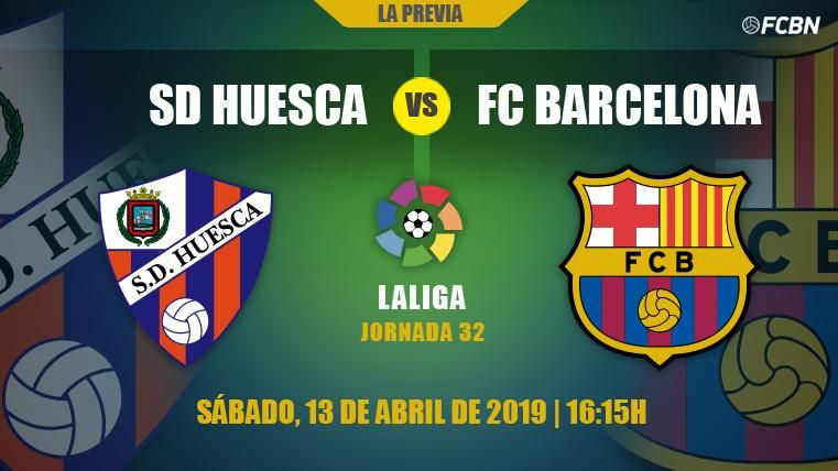 Previous Huesca-Barcelona in the Alcoraz