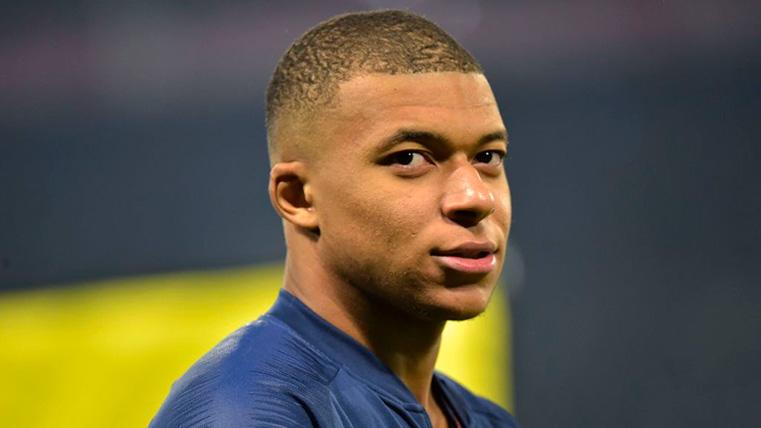 Mbappé, in an image of archive