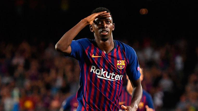 Dembélé Has been between cottons to arrive in front of the Manchester