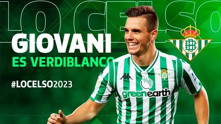 The Real Betis announced the purchase of Giovani Celso | @RealBetis