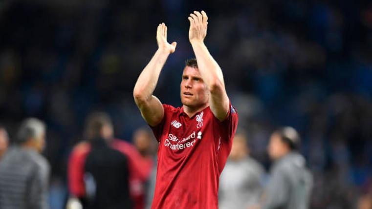 James Milner, player of the Liverpool