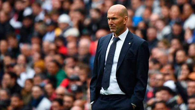 Zinedine Zidane, durante un partido