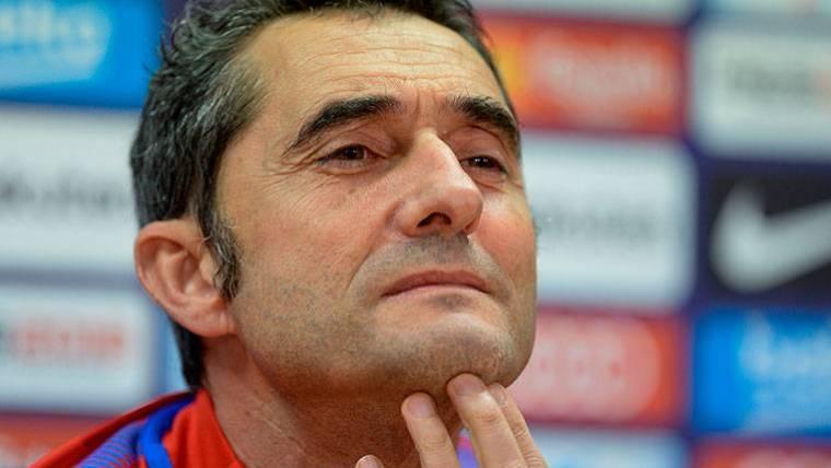 Ernesto Valverde, in press conference