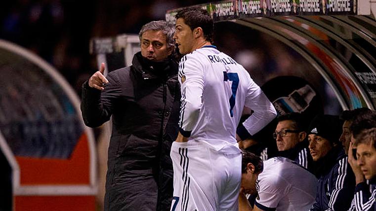 Mourinho, junto a Cristiano