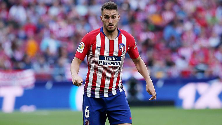 Koke In a party with the Athletic of Madrid