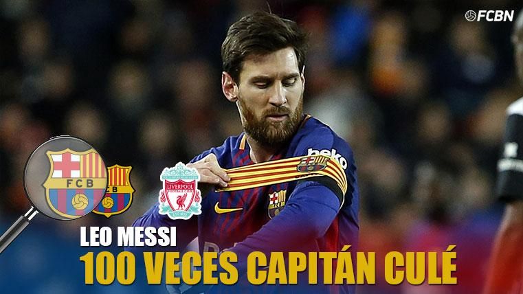 Leo Messi, 100 times captain