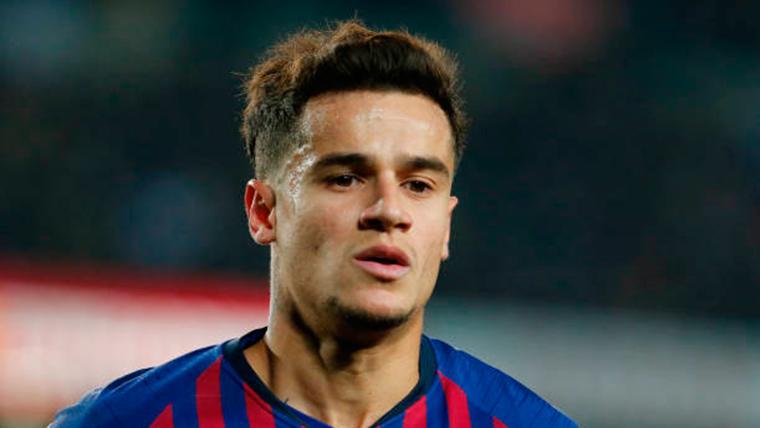 Coutinho Follows  moving away of the Barcelona