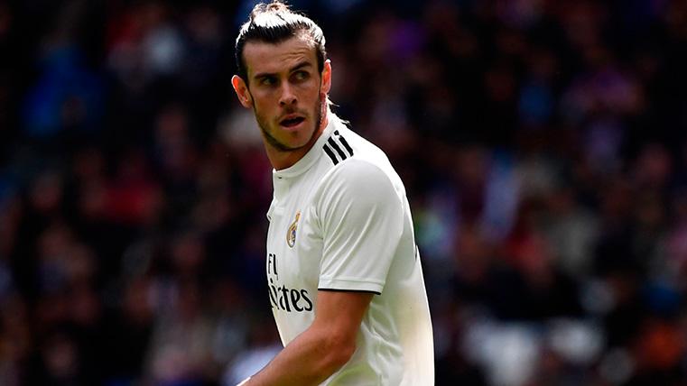 Gareth Bale en el partido contra el Eibar