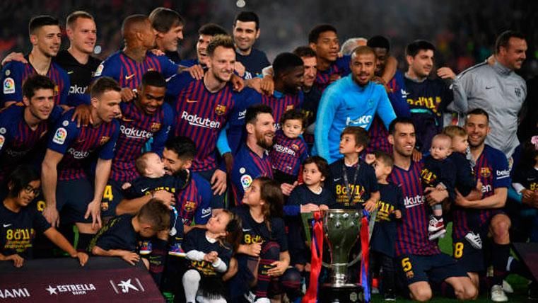 The Barcelona has repeated title